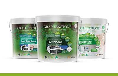 Ecological paints, coating and solutions with graphene